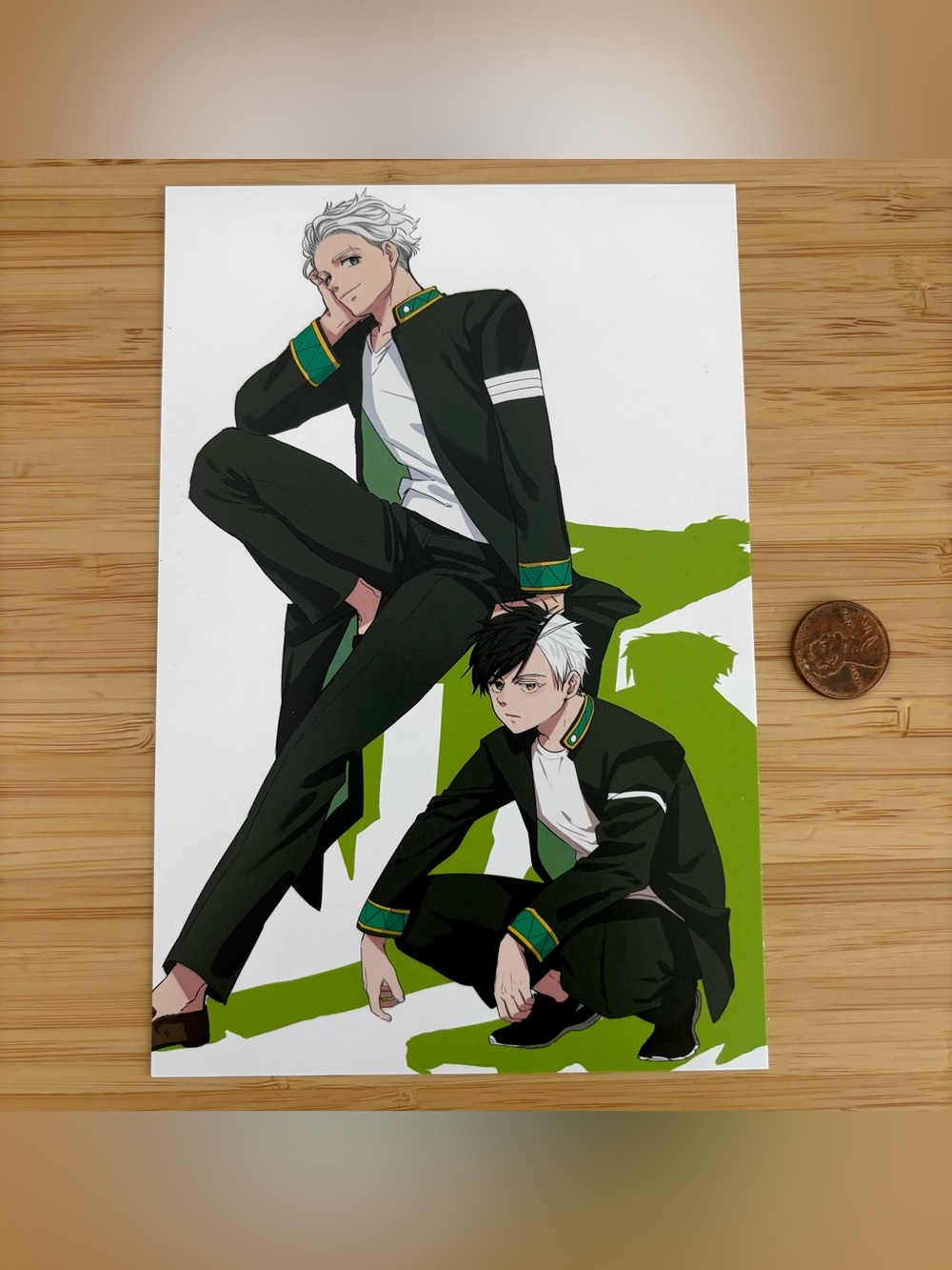 Rare wind breaker MANGA art postcard